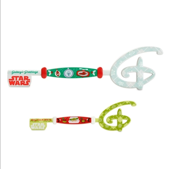 Star Wars The Mandalorian Holiday Collectible Key Set - Picture 3 of 5